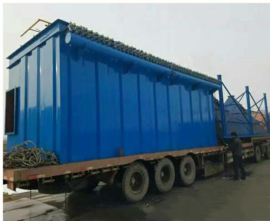 300袋木工除塵器，發貨啦，德佳環保廠家_